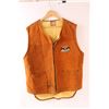Image 2 : *Sherpa Lined Leather Vest " Ranger Ranchero" - Size L/G