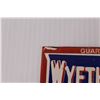 Image 2 : Wyeth Tires Porcelain Sign - 5x7" (Some Chipping)