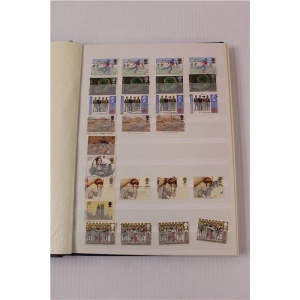 British Stamp Collection Book