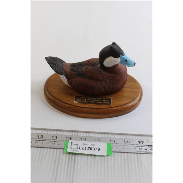Ducks Unlimited Saskatchewan Sponsor Duck Decoy