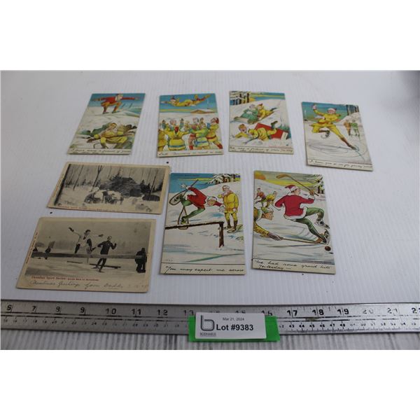 (8) Souvenir Post Cards