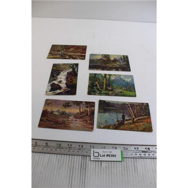 (6) Souvenir Post Cards