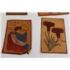 Image 3 : (5) Leather Post Cards
