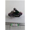 Image 1 : Tin Motorcycle Toy - Consignor Says Working