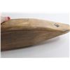 Image 4 : Beaver Canoe Decoration - 24 1/2" Long