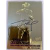 Image 2 : Tom Brady Fleer Ultra 23KT Gold Blue Metallic Auto Series Rookie Card WCG - Graded 10