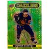 Image 1 : Connor McDavid Edmonton Oilers Upper Deck Green Dazzlers #DZ-19