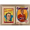 Image 1 : 1971-72 OPC Henri Richard Hockey Card and Booklet