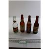 Image 1 : (4) Vintage Beer Bottles - (1) Sealed