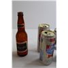 Image 3 : (3) Vintage Beer Bottles, (5) Vintage Beer Cans