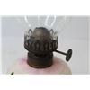 Image 2 : Gem / Acorn Milk Glass Kerosene Lamp
