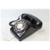 Image 7 : Vintage ITT - Table Black Rotary Phone