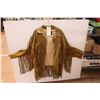Image 1 : Ibex of England Frilled Buck Skin Jacket (fits like a size small - needs a good cleaning)