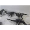 Image 4 : (8) Hard Plastic Dinosaurs