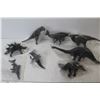 Image 6 : (8) Hard Plastic Dinosaurs
