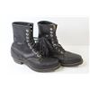 Image 3 : Black Leather Boots (oil & chemical resistant soles - size 9)