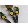 Image 4 : Corgi Volvo 740 GE Toy, (4) John Deere Spreading Knifes