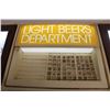 Image 3 : *Michelob Light and Natural Light Beer Light-up Sign 52x17x7.5/3.5