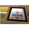Image 4 : *Michelob Light and Natural Light Beer Light-up Sign 52x17x7.5/3.5