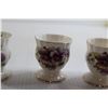 Image 3 : (4) Bone China Egg Cups
