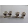 Image 6 : (4) Bone China Egg Cups