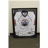 Image 1 : * Framed Signed Oilers Hockey Jersey - 32 x 40