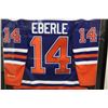 Image 3 : * Framed Signed Eberle #14 Jersey - 40 x 32 x 2