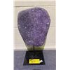 Image 1 : AMETHYST ON METAL STAND DISPLAY 9.6KG RETAIL $5500