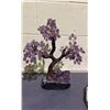 Image 2 : LARGE AMETHYST TREE ON AMETHYST BASE (BRAZIL) RETAIL $2400 APPROX 15"