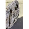 Image 2 : 13" AMMONITE ORTHOCERAS FOSSIL PLAQUE RETAIL $1100