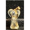 Image 2 : 2 RAINBOW BISMUTH CARVING RETAIL $149 EACH, AND CLEAR QUARTZ ANGEL PENDANT $180