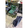 Image 2 : HUNTING FULL SIZE CAMO CHAIR FOLDING BLIND