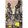 Image 1 : 2 ANTIQUE BRASS SCULPTURES