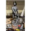 Image 2 : 2 ANTIQUE BRASS SCULPTURES