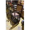 Image 2 : VINTAGE WHEEL CHAIR *SEAT DAMAGE*