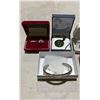 Image 2 : LOT OF ASSORTED RINGS, EARRINGS, NECKLACE, BRACELETS AND .925 NECKLACE