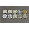 Image 1 : ASSORTED CANADIAN COINS FROM 1944, 1945 AND MORE