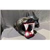 Image 2 : WOODEN PANTHER WALL DECOR, AND BATMAN MASK
