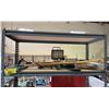 Image 1 : SHELF OF WORK LIGHT HAND SAWS, GREASE GUN AND MORE