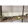 Image 2 : SHELF OF CRESCENT WRENCHES, PIPE WRENCH AND MORE