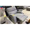 Image 2 : GREY FABRIC ROCKING RECLINER