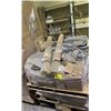 Image 2 : 3 TIER PALLET WITH ASSORTED CONTENTS INCLUDING; WATER PRESSURE REGULATORS, GLASS TUBES, LIGHT BULBS