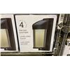 Image 2 : LOT OF 5 - 4 PACK SOLAR POST ACCENT LIGHTS