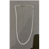 Image 1 : .925 SILVER NECKLACE 12 GRAMS ITALY