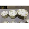 Image 2 : LIMOGES 41 PIECE BONE CHINA SET