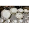 Image 2 : LIMOGES 52 PIECE BONE CHINA SET