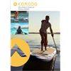 Image 2 : *NEW IN BOX* KOMODO INFLATABLE STAND UP PADDLE BOARD