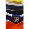 Image 2 : EDMONTON OILERS ADIDAS JERSEY ORANGE SIZE 50 RETAIL $200
