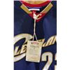 Image 2 : LEBRON JAMES AUTHENTIC CLEVELAND CAVALIERS JERSEY SIZE X-LARGE RETAIL $380