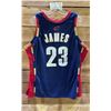 Image 3 : LEBRON JAMES AUTHENTIC CLEVELAND CAVALIERS JERSEY SIZE X-LARGE RETAIL $380